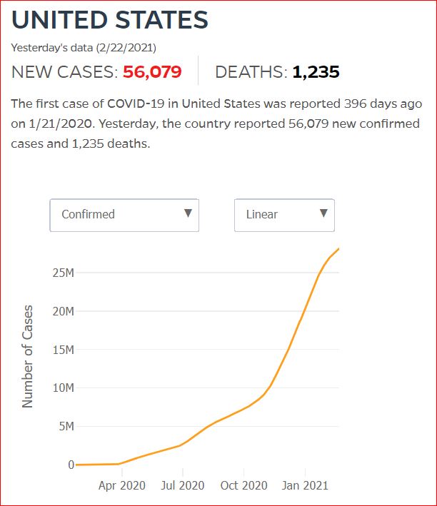 2021 02 21 Covid19 CasesAndDeaths