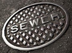 Sewer ManholeCover 240w175h