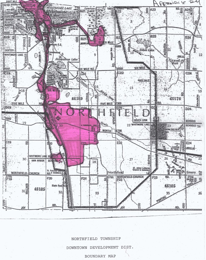 DDA District Map
